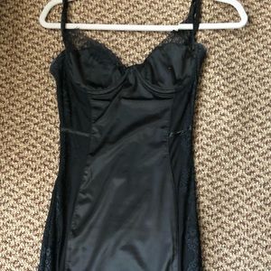 Black Oh Polly midi dress